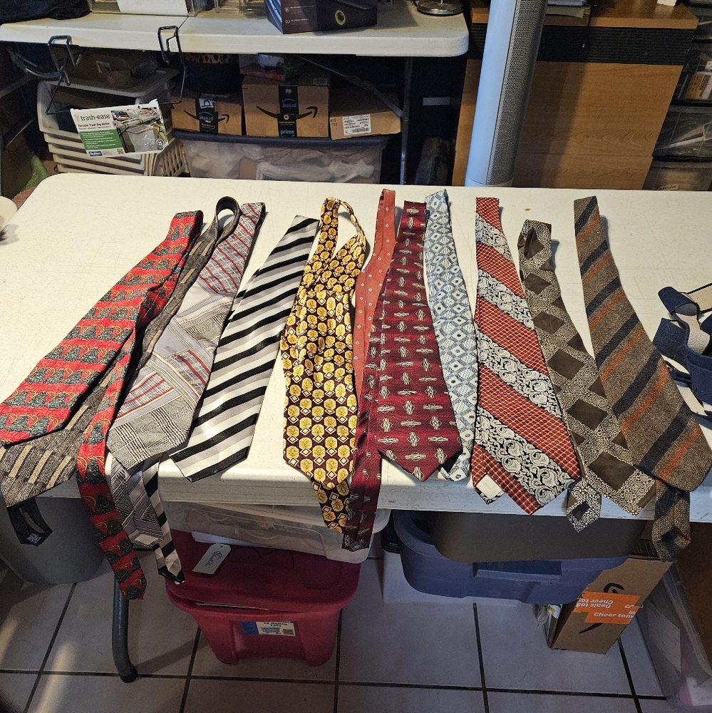 Constantly Varied Gear Men's Ties Collection - Red, Yellow, Black, Brown